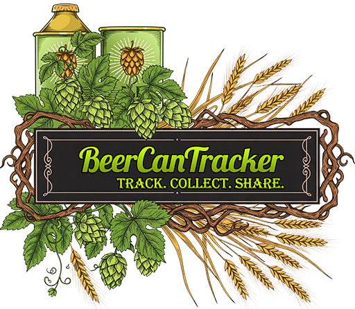 Beer can collection showcase